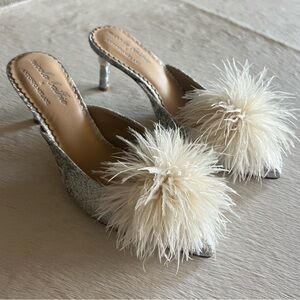 Nicola Bathie x Antonio Melani Mules | Size 7.5